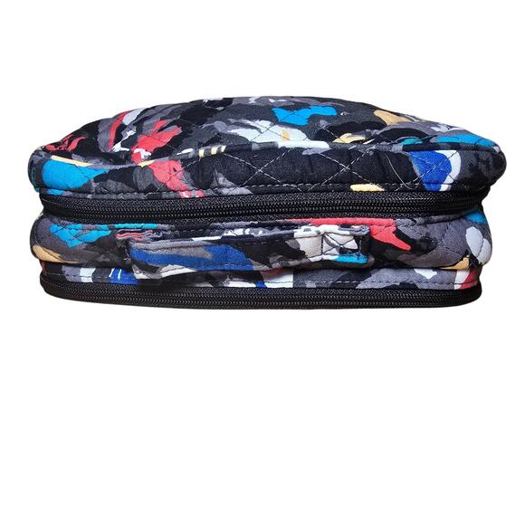 Vera Bradley Large Cosmetic Makeup Bag Splash Floral Pattern LN Condition - Picture 5 of 9